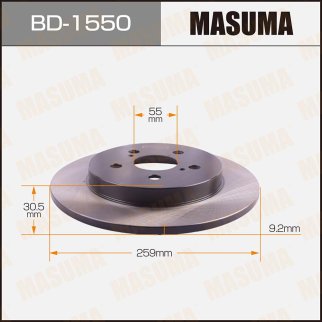 Диск тормозной Masuma BD-1550 фото