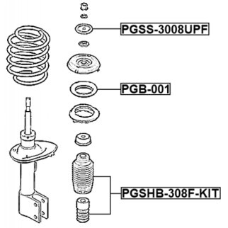 Опора переднего амортизатора фото 2