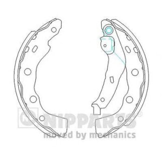 Колодки тормозные барабанные фото