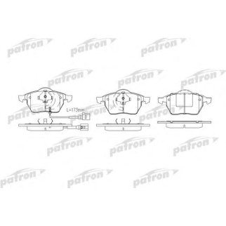 Колодки тормозные PATRON PBP1463 фото