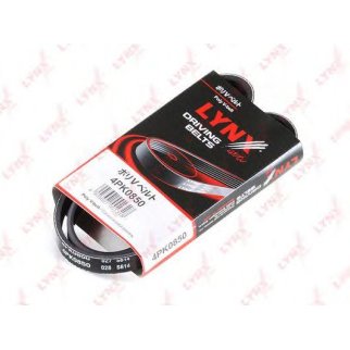 Ремень ручейковый LYNXauto 4PK0850 фото