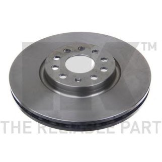 Диск тормозной передний (314x30mm) / SEAT Alhambra,SKODA Kodiaq,VW Sharan,Tiguan 10~ фото