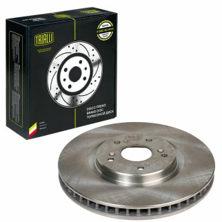 Диск тормозной передний вентилируемый TRIALLI DF 230111 фото