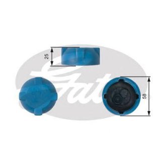 Крышка расширительного бачка фото