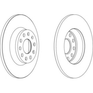Диск тормозной FERODO DDF1306 фото
