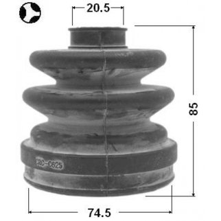 Пыльник ШРУСа FEBEST 0215-EP16T фото 2