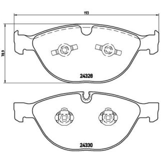 Колодки тормозные передние к-кт TRIALLI PF 4241 фото 4