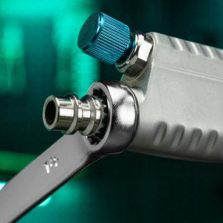 Ключ комбинированный 14 мм, CrV, матовый хром// STELS фото 1