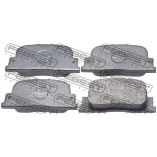 Колодки тормозные задние дисковые к-кт FEBEST 0101-MCV20R фото