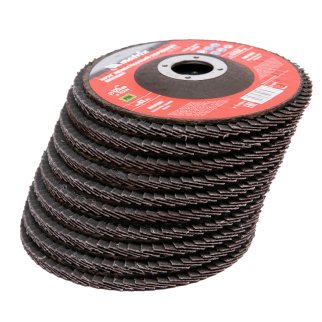 Круг лепестковый торцевой, P 80, 125x22,2 мм MATRIX 74044 MATRIX 74044 фото 5