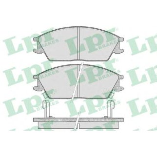 Колодки тормозные передние к-кт Lpr 05P542 фото