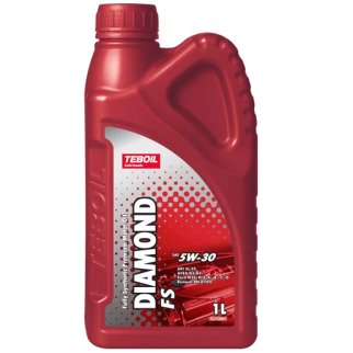 Масло моторное TEBOIL Diamond FS 5W-30 синтетическое 1 л 3468593 фото