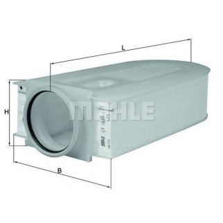 Фильтр воздушный KNECHT LX 16861 фото 2 Фильтр воздушный KNECHT LX 16861 фото 2