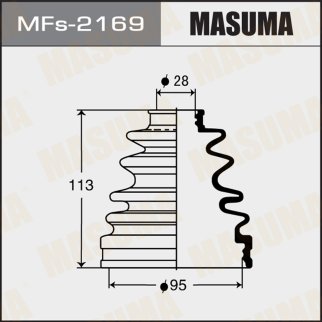 Пыльник ШРУСа Masuma MFs-2169 фото