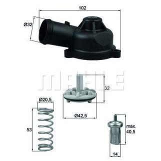 Термостат (с прокл.) (83 C) (замена Behr) фото