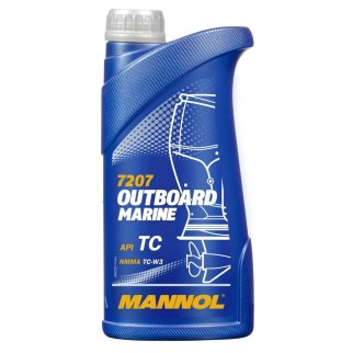 Масло моторное MANNOL OUTBOARD MARINE 2Т п/синт. 1л фото