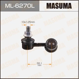 Стойка переднего стабилизатора Masuma ML-6270L фото