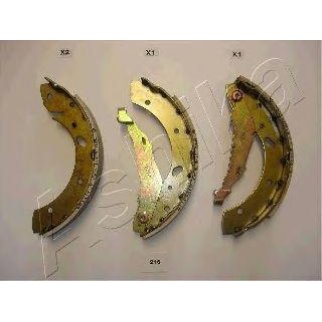 Колодки барабанные к-кт ashika 55-02-216 фото