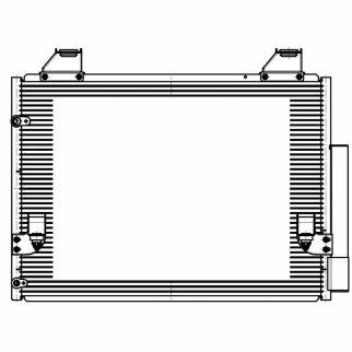 Радиатор кондиционера LUZAR LRAC 1939 фото 3 Радиатор кондиционера LUZAR LRAC 1939 фото 3
