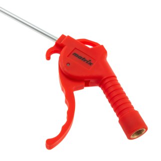 MATRIX 57334 Пистолет продувочный с удлиненным изогнутым соплом, пневматический, 270 мм фото 3