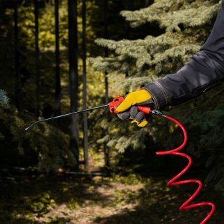 MATRIX 57334 Пистолет продувочный с удлиненным изогнутым соплом, пневматический, 270 мм фото 10