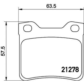 Колодки зад.PEUGEOT 406 1.8-2.1 96=> фото
