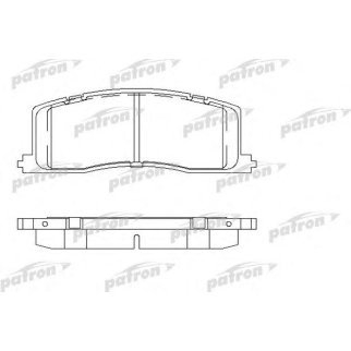 Колодки тормозные PATRON PBP931 фото