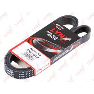 Ремень ручейковый LYNXauto 6PK1513 фото
