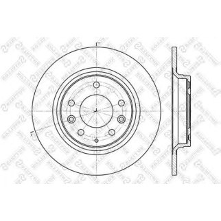 Диск тормозной Stellox 6020-3246-SX фото