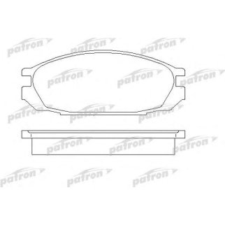 Колодки тормозные PATRON PBP937 фото