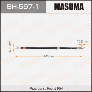 Шланг тормозной Masuma BH-597-1 фото