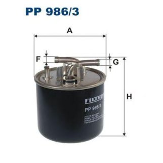 Фильтр топливный FILTRON PP 9863 фото