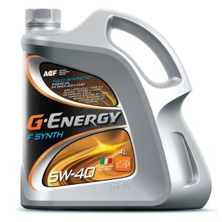 Масло моторное G-Energy F Synth 5W-40 синтетическое 4 л 253140468 фото