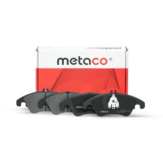 Колодки тормозные передние к-кт metaco 3000-123 фото