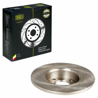 Диск торм. для а/м Fiat 500 (07-)/Punto (93-)/Panda (03-)/Ford Ka (08-) зад. d=240 (DF 190509) фото 2