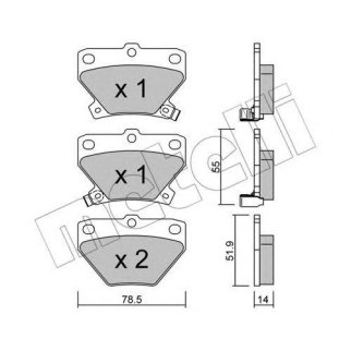 Колодки тормозные фото