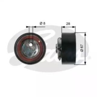 Ролик ГРМ GATES T43136 фото