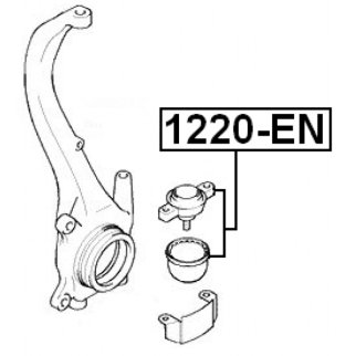 Опора шаровая FEBEST 1220-EN фото 2