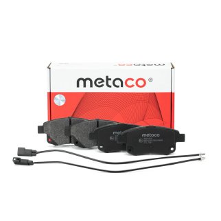 Колодки тормозные задние дисковые к-кт metaco 3010-019 фото