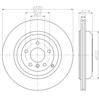 Диск тормозной задний TEXTAR 92150903 фото