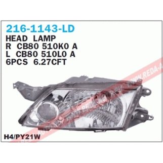 Фара основная левая MAZDA Premacy фото