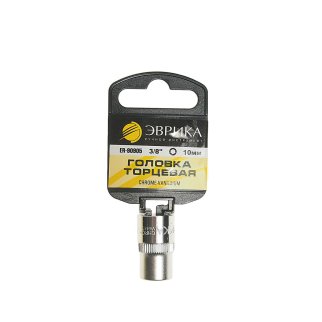 Головка торцевая 10 3/8" 6гр L=30мм ЭВРИКА фото