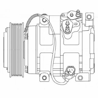 Компрессор кондиц. для а/м Toyota Land Cruiser Prado 120 (02-) 4.0i (LCAC 1951) фото 3 Компрессор кондиц. для а/м Toyota Land Cruiser Prado 120 (02-) 4.0i (LCAC 1951) фото 3