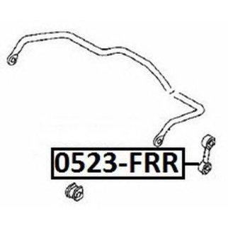 Стойка заднего стабилизатора ASVA 0523-FRR фото