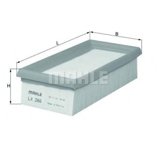 Фильтр воздушный KNECHT LX 266 фото