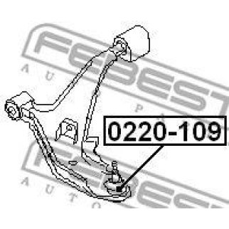 Опора шаровая FEBEST 0220-109 фото