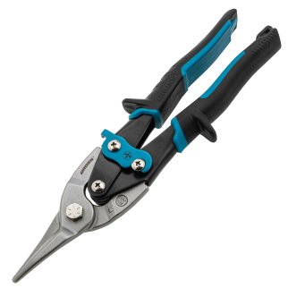 Ножницы по металлу 250мм прямой резки, двухкомп. рукоятки GROSS фото