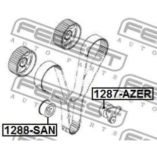 Ролик ГРМ FEBEST 1287-AZER фото