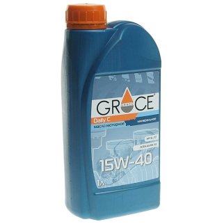 Масло моторное GRACE DAILY C 15W40 1л мин. фото