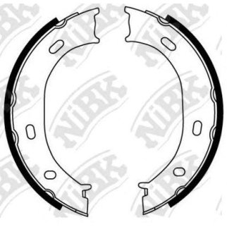 Колодки барабанные к-кт NiBK FN0572 фото